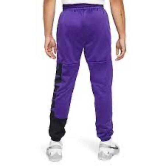 nike therma-Fit Mens court purple basketball pants - Picture 2 of 3